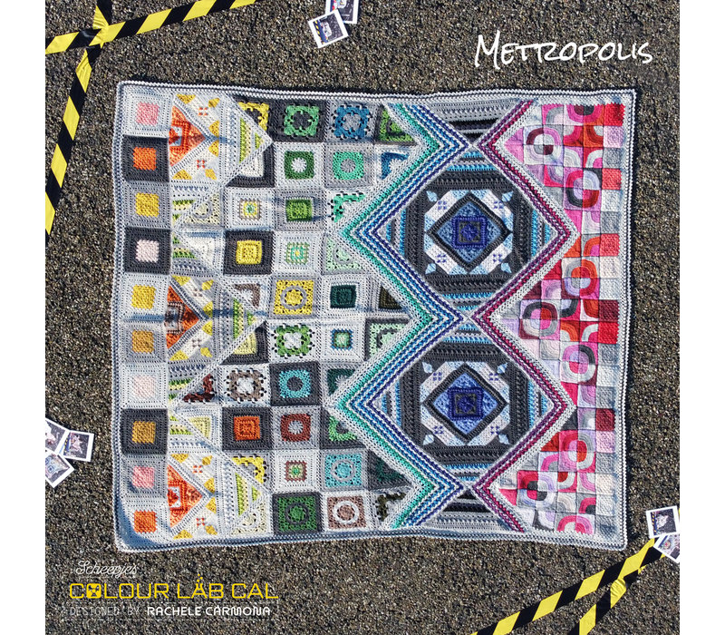 Scheepjes Metropolis - Scheepjes Colour Lab CAL  Metropolis