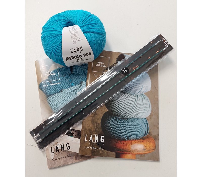 Lang Yarns Breicursus pakket