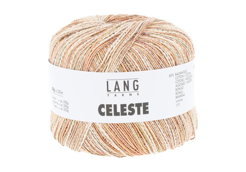 Lang Yarns Lang Yarns Celeste - 27 - 80% katoen en 20% polyester - Oranje