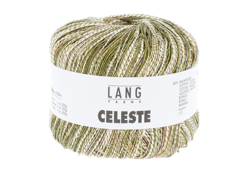 Lang Yarns Lang Yarns Celeste - 97 - 80% katoen en 20% polyester - Groen