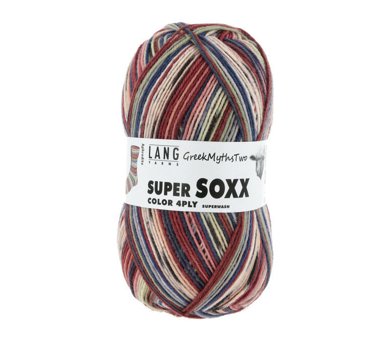 Lang Yarns Super Soxx 4-ply - 393 - Rood