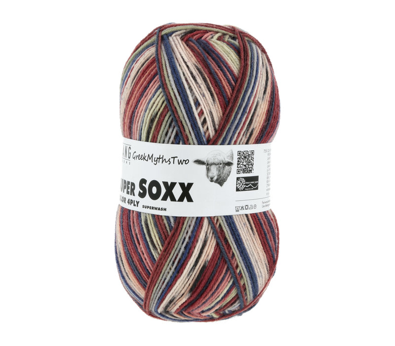 Lang Yarns Super Soxx 4-ply - 393 - Rood