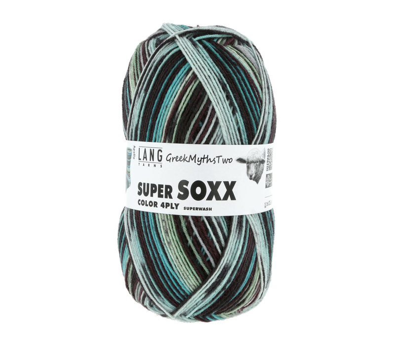 Lang Yarns Super Soxx 4-ply - 394 - Groen