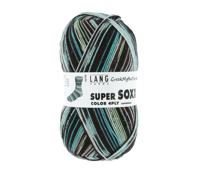 Lang Yarns Super Soxx 4-ply - 394 - Groen