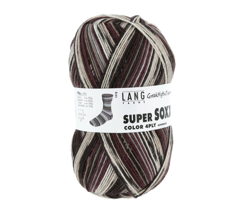 Lang Yarns Super Soxx 4-ply - 395 - Bruin