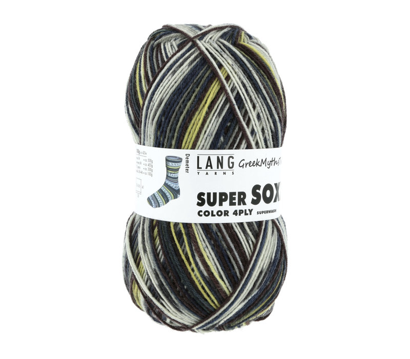 Lang Yarns Super Soxx 4-ply - 396 - Geel