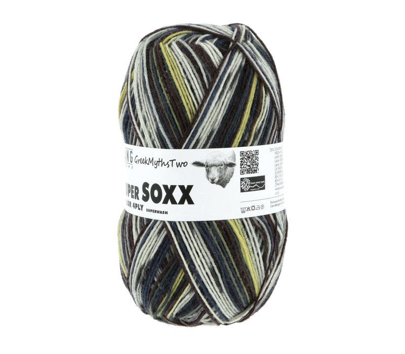 Lang Yarns Super Soxx 4-ply - 396 - Geel