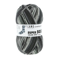 Lang Yarns Super Soxx 4-ply - 398 - Grijs