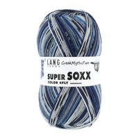 Lang Yarns Super Soxx 4-ply - 399 - Blauw