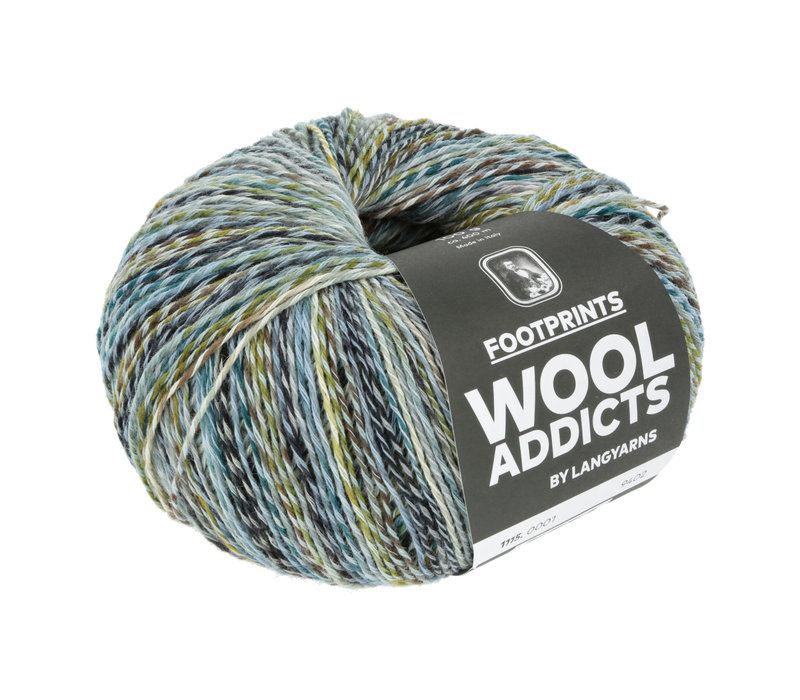 Lang Yarns Wool Addicts Footprints - 1 - Groen