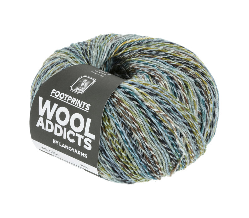 Lang Yarns Wool Addicts Footprints - 1 - Groen