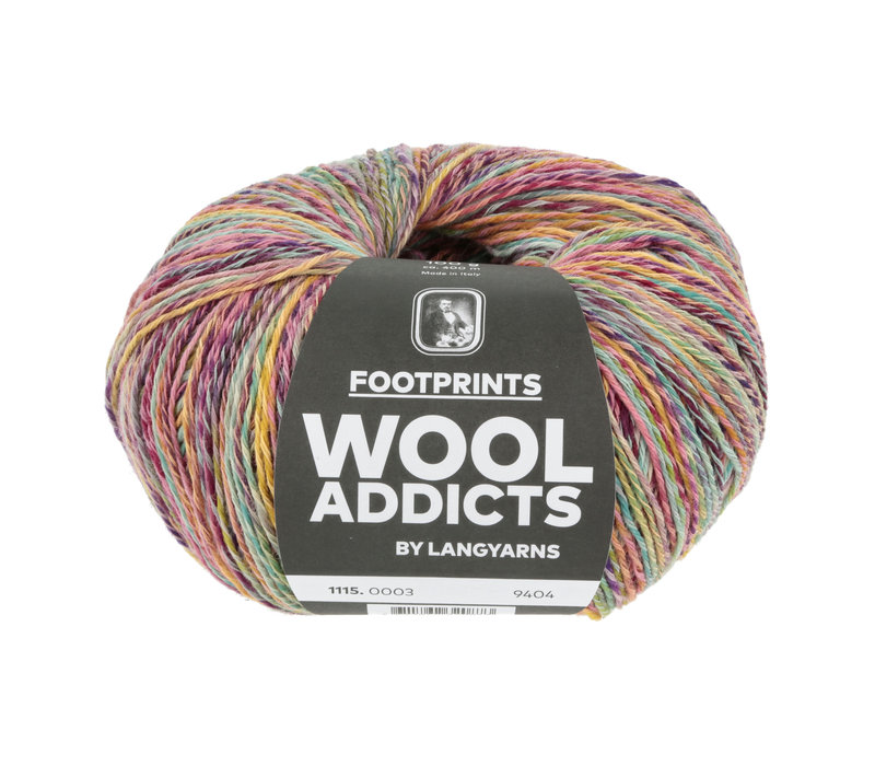 Lang Yarns Wool Addicts Footprints - 3 - Rood