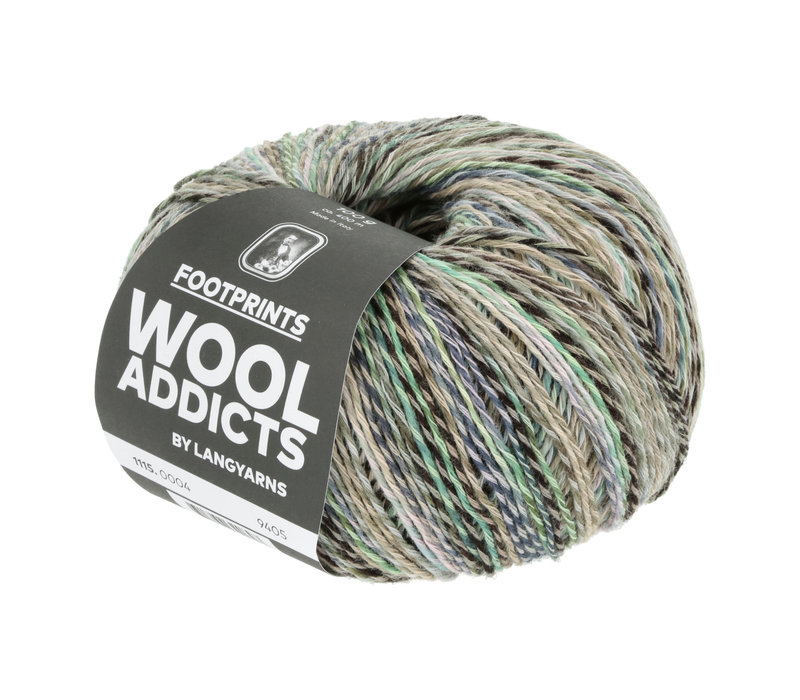 Lang Yarns Wool Addicts Footprints - 4 - Groen