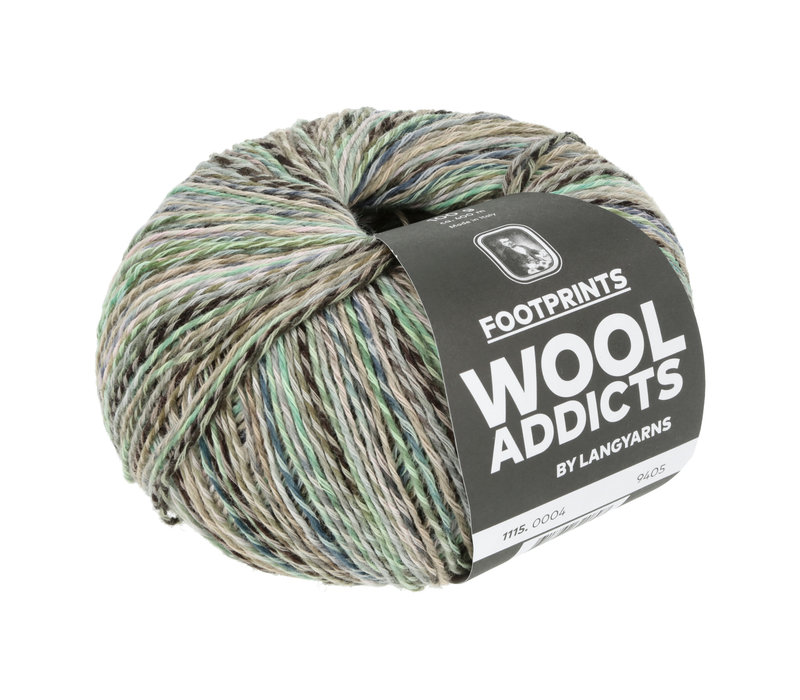 Lang Yarns Wool Addicts Footprints - 4 - Groen