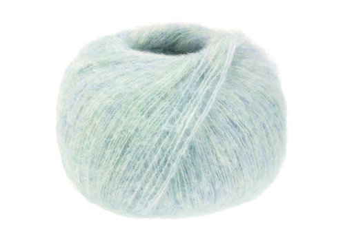 Lana Grossa Lana Grossa Bella - 13 Ijsblauw - 35% katoen, 25% (baby) alpaca, 30% nylon en 10% merinowol - Blauw