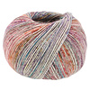 Lana Grossa Ecopuno Print - 605 - 72% katoen, 17% merinowol en 11% alpaca - Rood