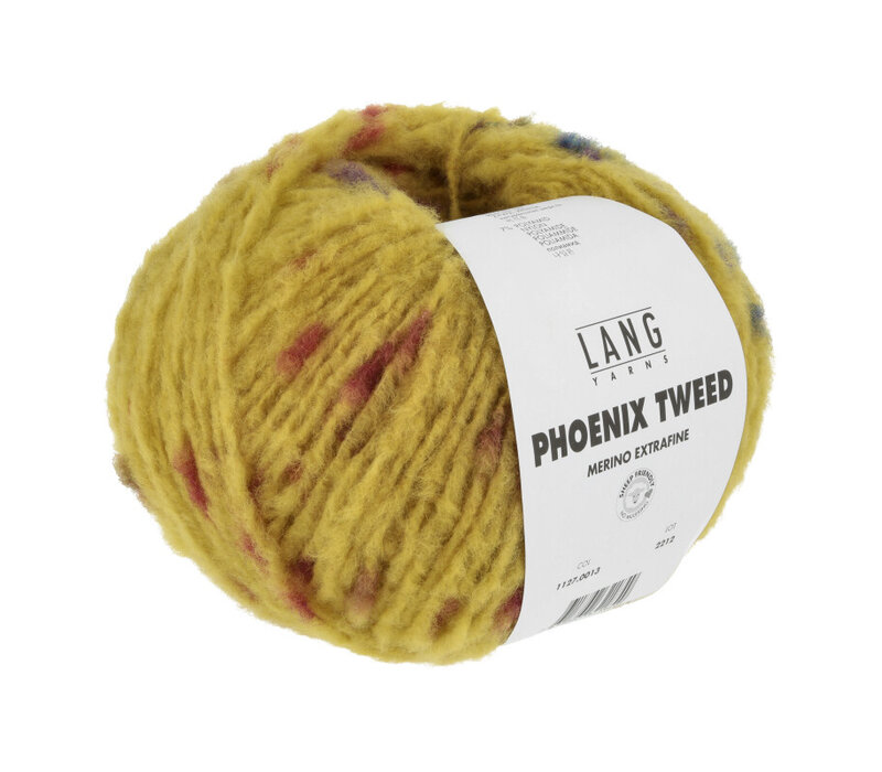 Lang Yarns Phoenix Tweed 013 Yellow