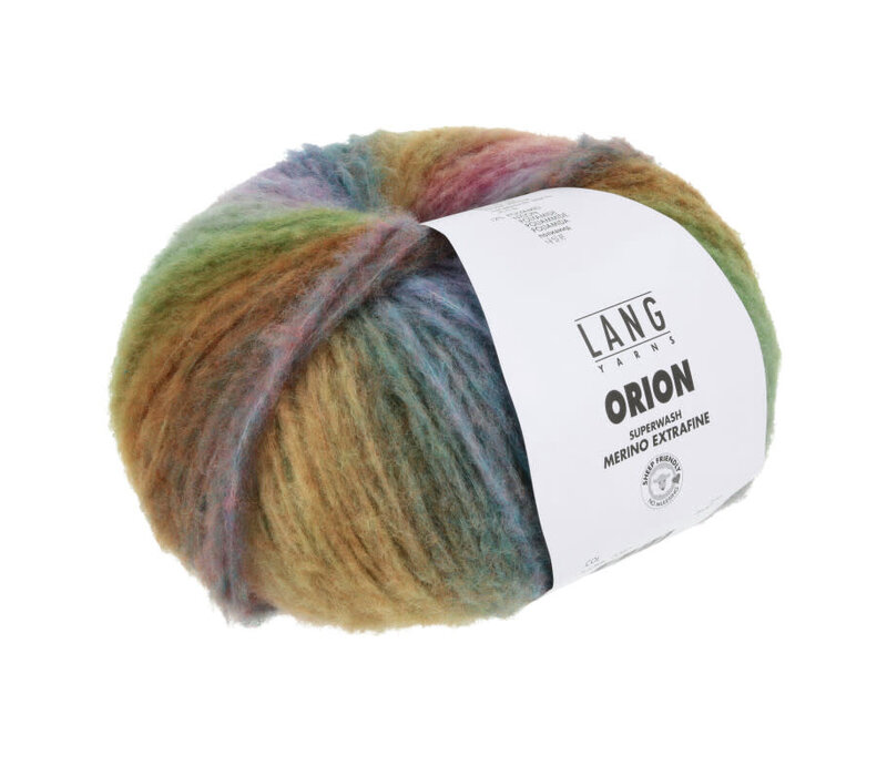 Lang Yarns Orion 02 brown/blue/green