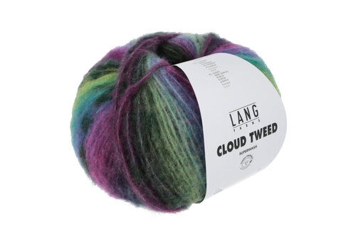 Lang Yarns Lang Yarns Cloud Tweed 006 lilac/green