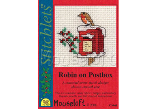 Mouseloft Robin on Postbox