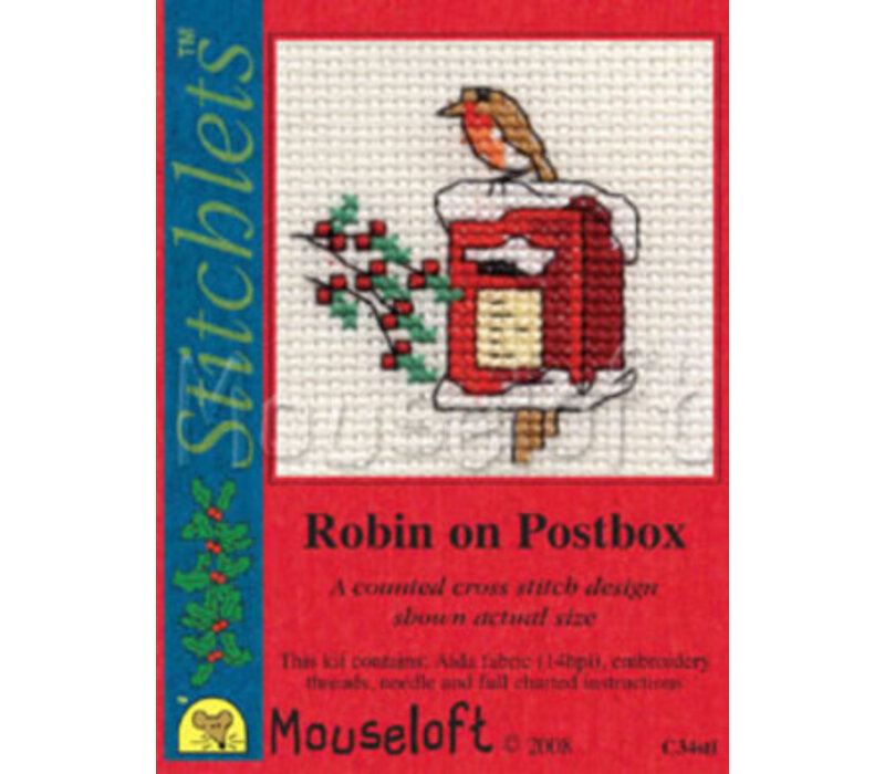Robin on Postbox