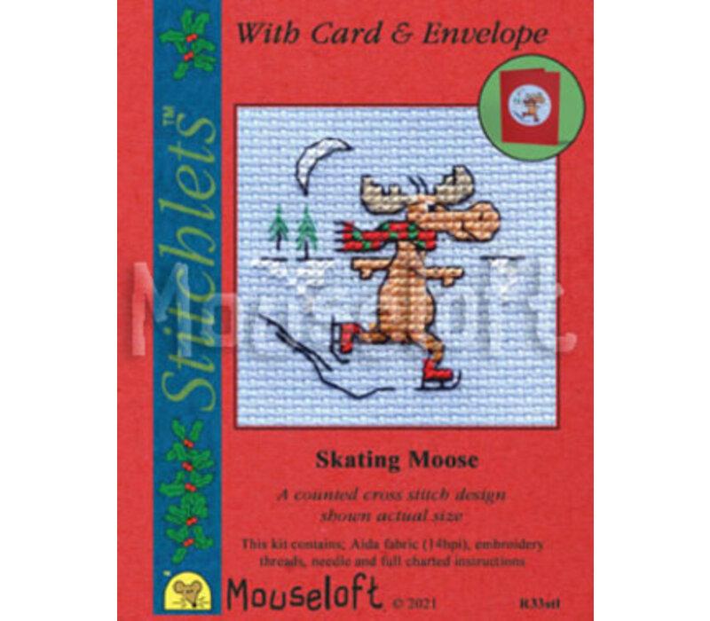 Skating Moose
