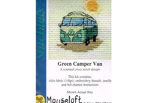 Mouseloft Green Camper Van