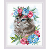 Riolis - Cat in Flowers
