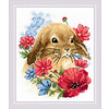 Riolis Bunny in Flowers