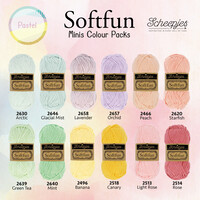 Scheepjes Softfun Minis Colour Pack - Pastel