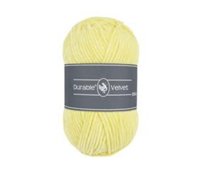 Durable Velvet - 309 Light Yellow