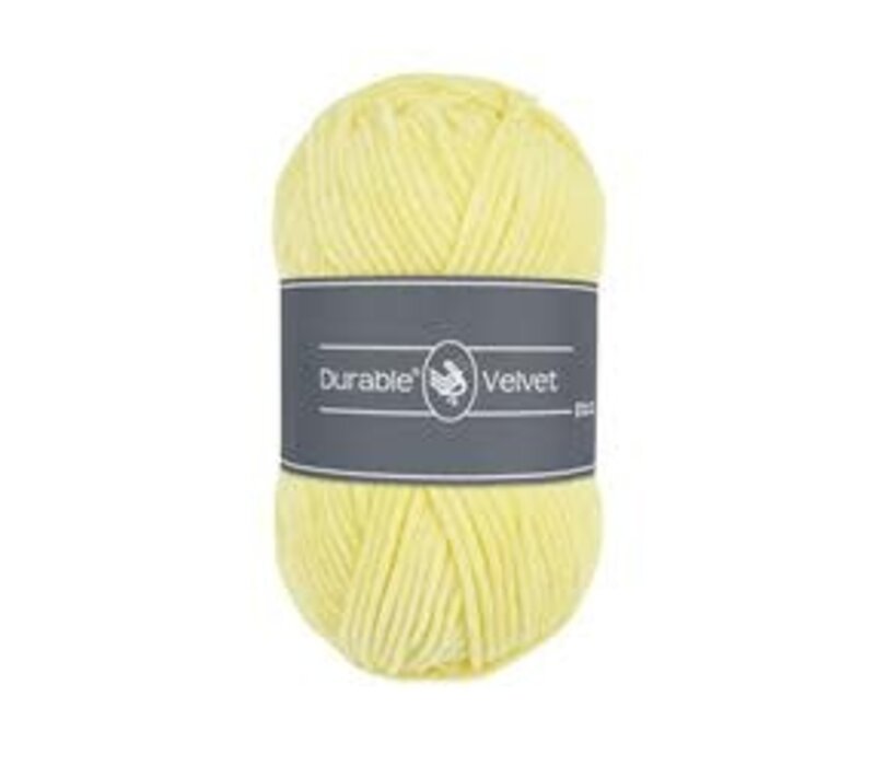 Durable Velvet - 309 Light Yellow