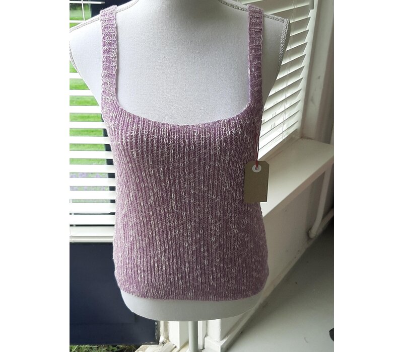 Breipakket zomertop met Lang Yarns Lotus