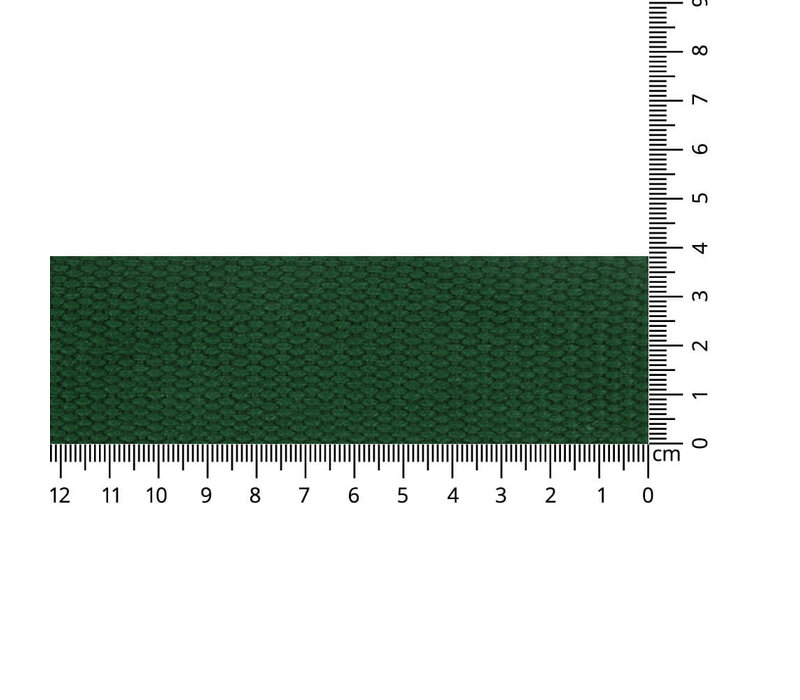 Keperband tassenband extra stevig 38mm - kleur 461 groen