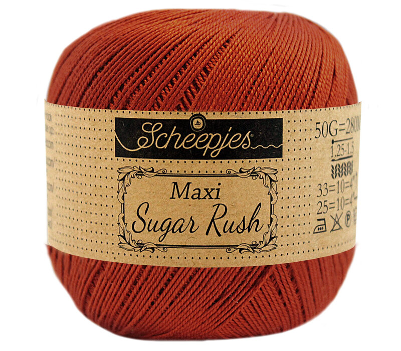 Scheepjes Maxi Sugar Rush - 388 Rust