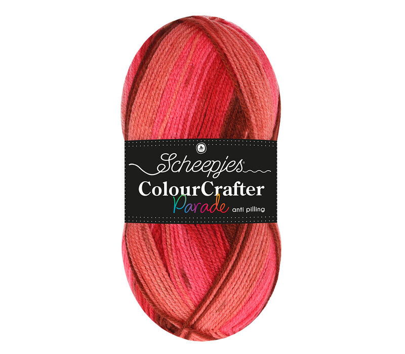 Scheepjes Colour Crafter Parade - 401 Red Blend