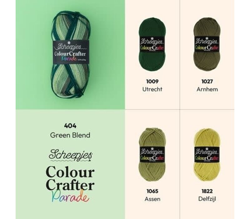 Scheepjes Colour Crafter Parade - 404 Green Blend