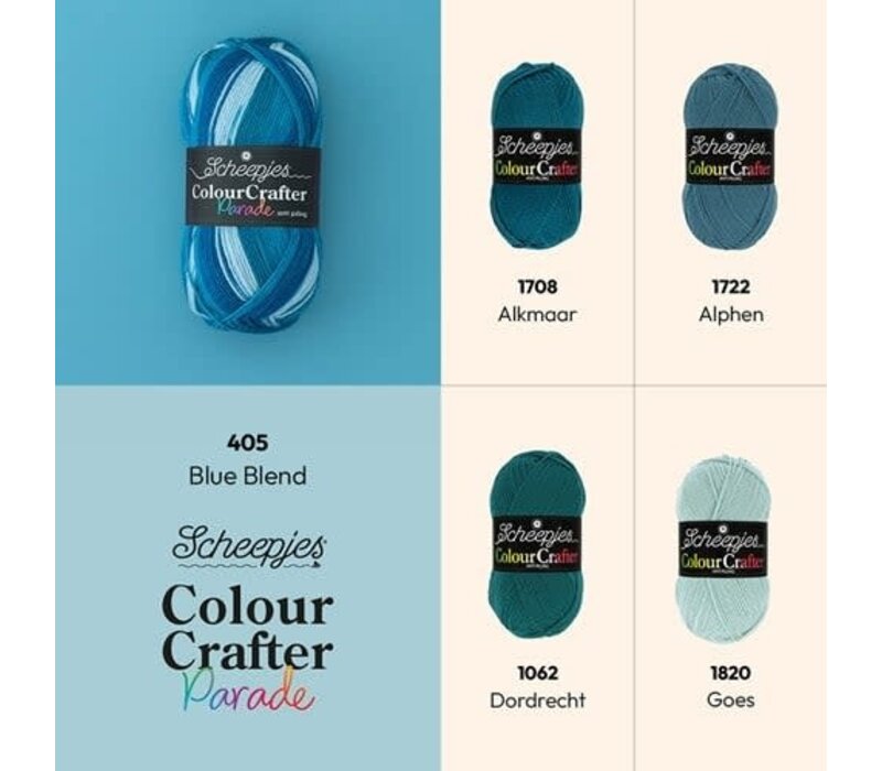 Scheepjes Colour Crafter Parade - 405 Blue Blend