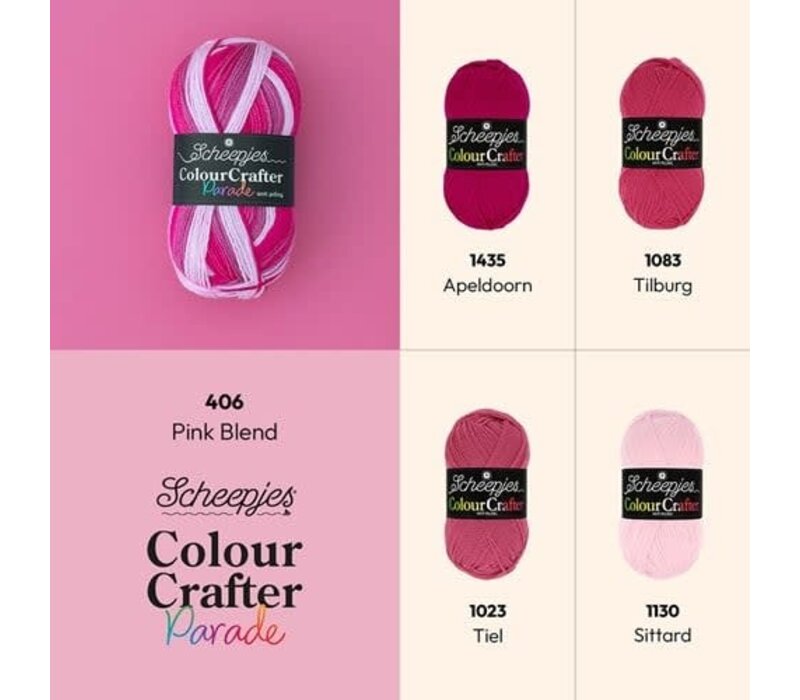 Scheepjes Colour Crafter Parade - 406 Pink Blend