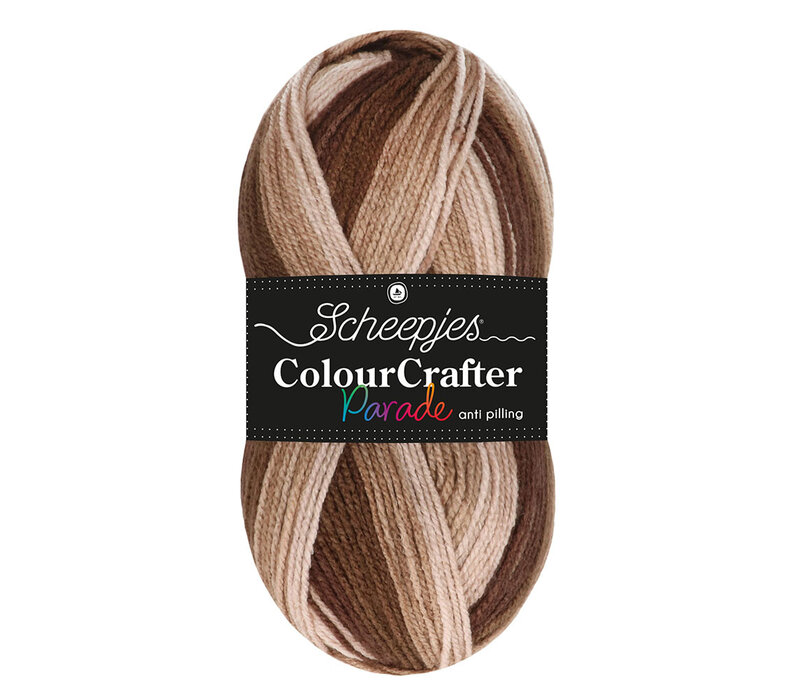 Scheepjes Colour Crafter Parade - 409 Brown Blend