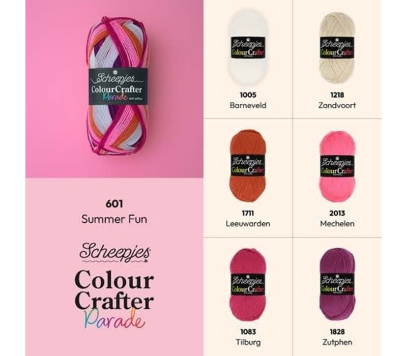 Scheepjes Colour Crafter Parade - 601 Summer Fun