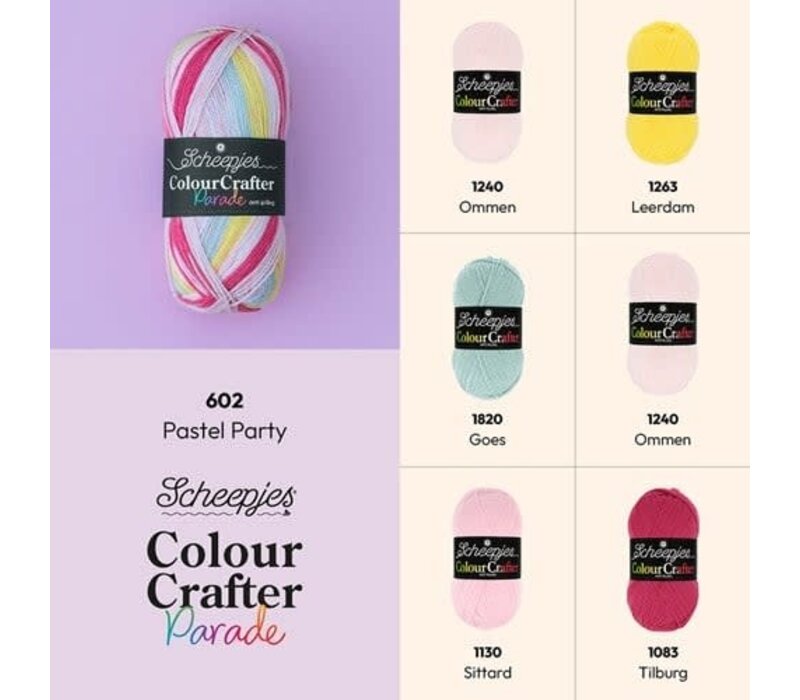 Scheepjes Colour Crafter Parade - 602 Pastel Party