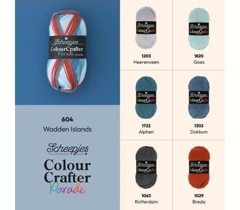 Scheepjes Colour Crafter Parade - 604 Wadden Islands