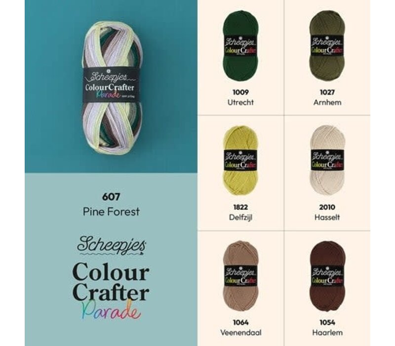 Scheepjes Colour Crafter Parade - 607 Pine Forest
