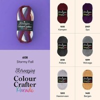 Scheepjes Colour Crafter Parade - 608 Stormy Fall