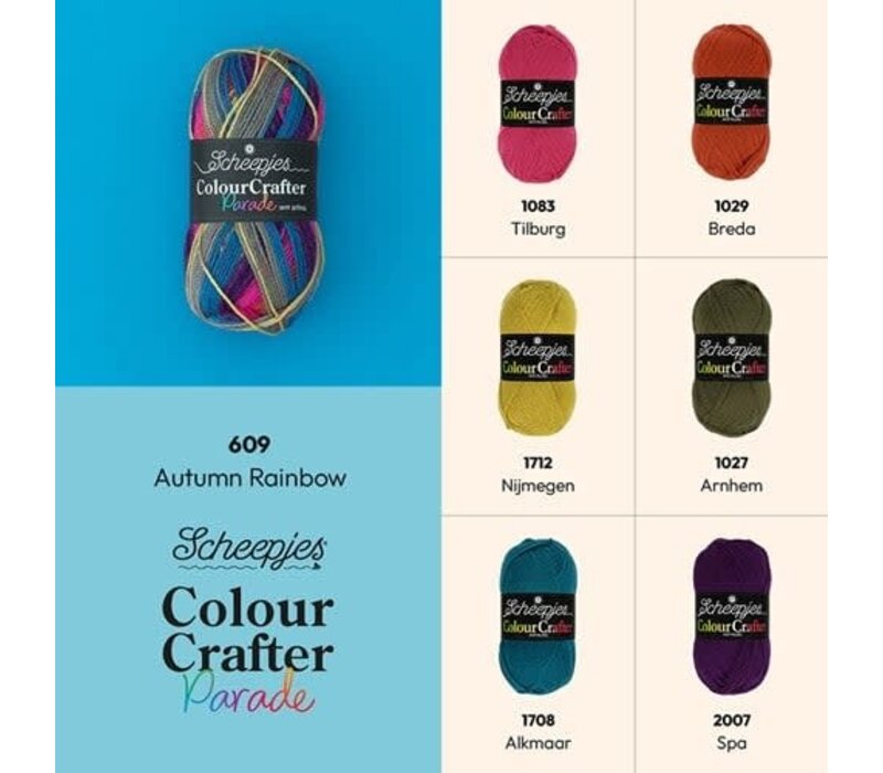 Scheepjes Colour Crafter Parade - 609 Autumn Rainbow