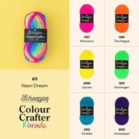 Scheepjes Colour Crafter Parade - 611 Neon Dream