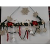 Haakpakket "Merry Christmas" met ophangstok 60 cm