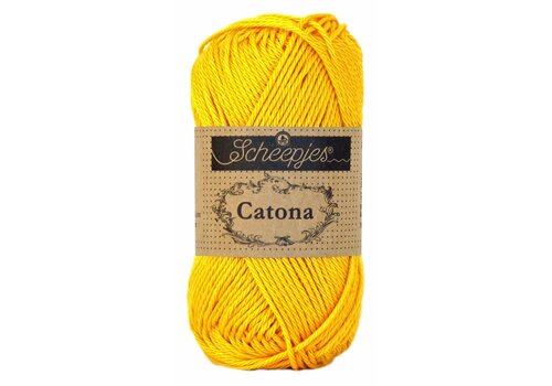Scheepjes Catona 10gr 208 Yellow Gold