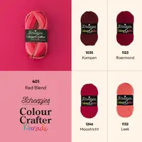 Scheepjes Colour Crafter Parade - 401 Red Blend